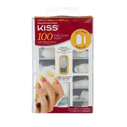 Trekpleister Kiss Full Cover Oval Kunstnagels aanbieding