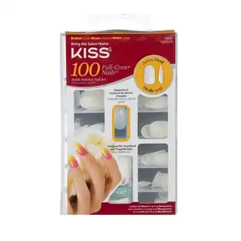 Trekpleister Kiss Full Cover Oval Kunstnagels aanbieding