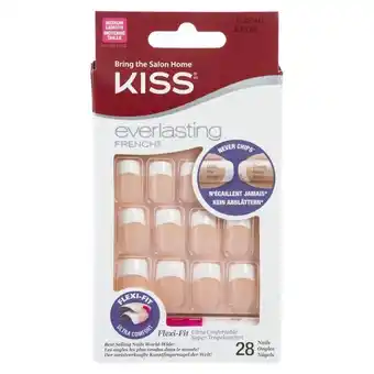 Trekpleister Kiss Everlast Medium Kunstnagels aanbieding