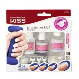 Trekpleister Kiss Brush On Gel Kit aanbieding