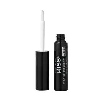 Trekpleister Kiss Strip Eyelash Adhesive 24 Hour Clear Wimperlijm aanbieding