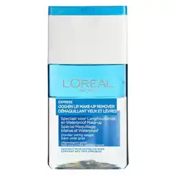 Trekpleister L'Oréal Paris Waterproof Make-Upremover voor Oog en Lippen aanbieding