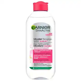 Trekpleister Garnier SkinActive Micellair Reinigingswater voor de Droge huid aanbieding