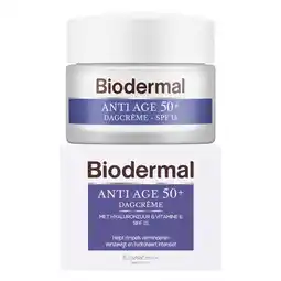 Trekpleister Biodermal Anti Age 50+ Dagcrème aanbieding