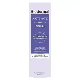 Trekpleister Biodermal Anti-Age Serum aanbieding