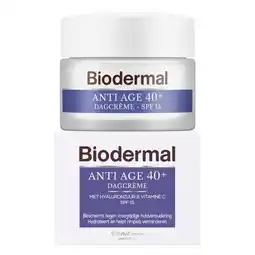 Trekpleister Biodermal Anti Age 40+ Dagcrème aanbieding