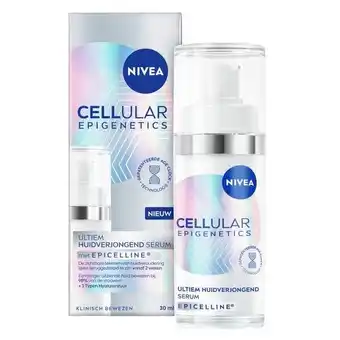Trekpleister NIVEA Cellular Epigenetics Ultiem Huidverjongend Serum aanbieding
