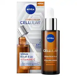 Trekpleister NIVEA Cellular Expert Filler Vitamine C Radiance Renewing Serum aanbieding