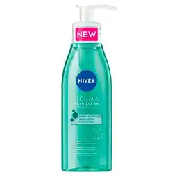 Trekpleister NIVEA Derma Skin Clear Reinigingsgel aanbieding
