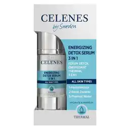 Trekpleister Celenes By Sweden 3-In-1 Energizing Detox Serum aanbieding