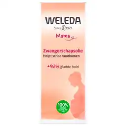 Trekpleister Weleda Zwangerschapsolie aanbieding