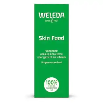 Trekpleister Weleda Skin Food Voedende Alles-in-één Crème aanbieding