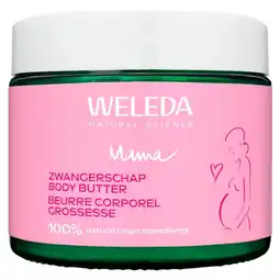 Trekpleister Weleda Mama Zwangerschap Body Butter aanbieding