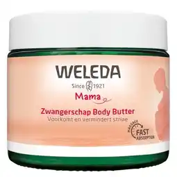 Trekpleister Weleda Mama Zwangerschap Body Butter aanbieding