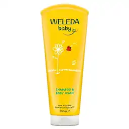 Trekpleister Weleda Baby Calendula Shampoo & Douchecrème aanbieding
