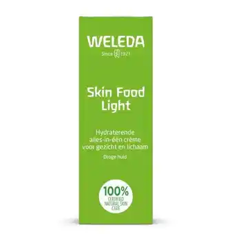 Trekpleister Weleda Skin Food Light Voedende Alles-in-één Crème aanbieding