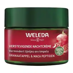 Trekpleister Weleda Granaatappel & Maca Verstevigende Nachtcrème aanbieding