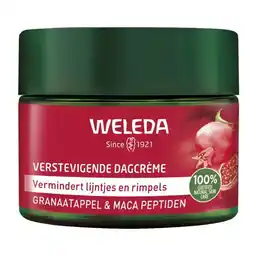 Trekpleister Weleda Granaatappel & Maca-Peptiden Verstevigende Dagcrème aanbieding