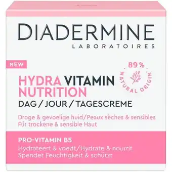 Trekpleister Diadermine Hydra Nutrition Dagcrème aanbieding