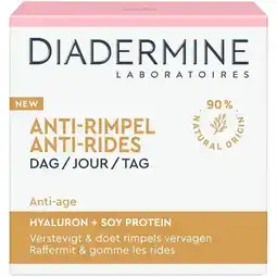 Trekpleister Diadermine Anti-Rimpel Dagcrème aanbieding