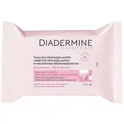 Trekpleister Diadermine Hydraterende Reinigingsdoekjes aanbieding