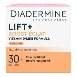 Trekpleister Diadermine Lift+ Boost Éclat Dagcrème aanbieding
