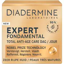 Trekpleister Diadermine Expert Fondamental Dagcrème aanbieding