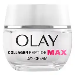 Trekpleister Olay Collage Peptide MAX Hydraterende Dagcrème aanbieding