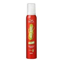 Trekpleister Wella New Wave Boost It Volume Mousse aanbieding