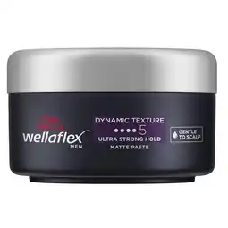 Trekpleister Wellaflex Men Dynamic Texture Matte Paste aanbieding