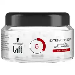 Trekpleister Taft Extreme Freezing Hold 5/15 Styling Gel aanbieding