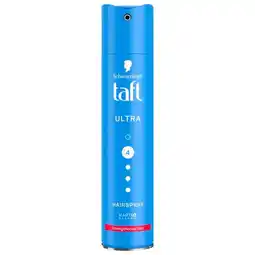 Trekpleister Taft Ultra Level 4 Haarspray aanbieding