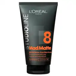 Trekpleister L'Oréal Paris Studio Line Matt & Messy Shine-Free Fibre Paste aanbieding