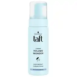 Trekpleister Taft Caring Volume Wonder Mousse aanbieding