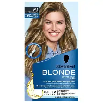 Trekpleister Schwarzkopf Blonde M1 Coupe de Soleil Super Haarverf aanbieding