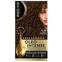 Trekpleister Syoss Oleo Intense 5-86 Lichtbruin Haarkleuring aanbieding