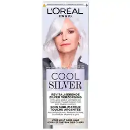 Trekpleister L'Oréal Paris Cool Silver 1 Puur Wit Revitaliserende Zilver Verzorging aanbieding