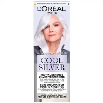 Trekpleister L'Oréal Paris Cool Silver 1 Puur Wit Revitaliserende Zilver Verzorging aanbieding
