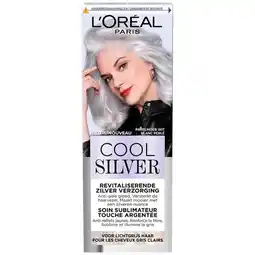 Trekpleister L'Oréal Paris Cool Silver 2 Parelmoer Wit Revitaliserende Zilver Verzorging aanbieding