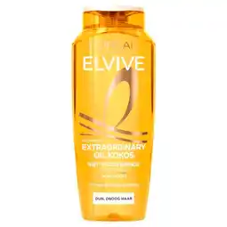 Trekpleister L'Oréal Paris Elvive Extraordinary Oil Kokos Shampoo aanbieding