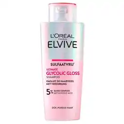 Trekpleister L'Oréal Paris Elvive Glycolic Gloss Shampoo aanbieding