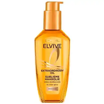 Trekpleister L'Oréal Paris Elvive Extraordinary Oil Haarolie aanbieding