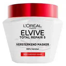 Trekpleister L Oréal Paris Elvive Total Repair 5 Haarmasker aanbieding