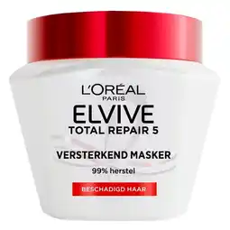 Trekpleister L Oréal Paris Elvive Total Repair 5 Haarmasker aanbieding