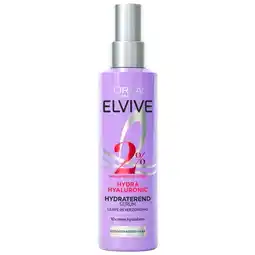 Trekpleister L'Oréal Paris Elvive Hyaluronic Hydratatie Leave In Serumspray aanbieding