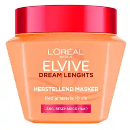 Trekpleister L'Oréal Paris Elvive Dream Lengths Herstellend Masker aanbieding