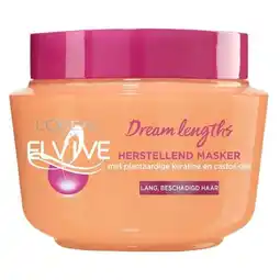 Trekpleister L'Oréal Paris Elvive Dream Lengths Herstellend Masker aanbieding