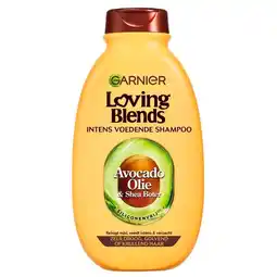 Trekpleister Garnier Loving Blends Avocado-olie & Sheaboter Shampoo aanbieding