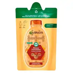 Trekpleister Garnier Loving Blends Honing Goud Shampoo Refill aanbieding