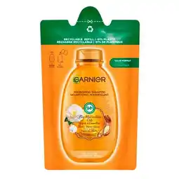 Trekpleister Garnier Loving Blends Argan & Camelia Shampoo Refill aanbieding